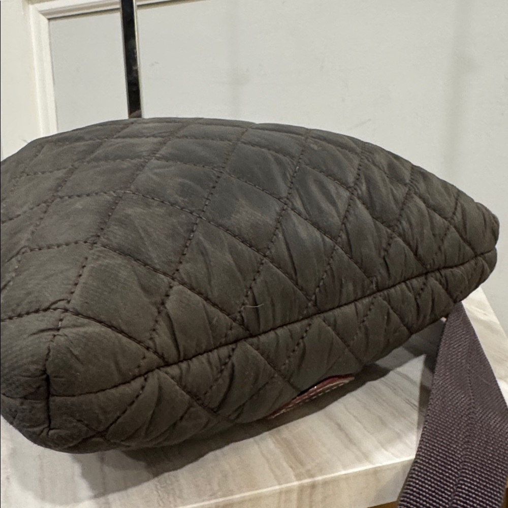 MZ Wallace Bag Metro Gray Quilted Crossbody - Picture 8 of 17